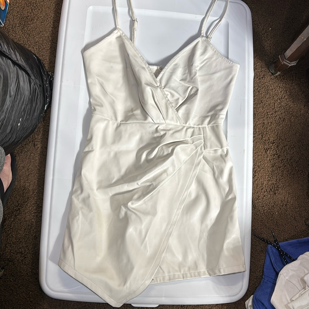 Fashion Nova pleather romper